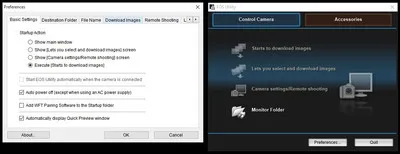 Az EOS Utility ingyenes letöltése az orosz a Windows 7