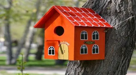 Madárház kezét, hogyan kell csinálni lépésről lépésre (board szakasz hossza) Madárház kezét, hogyan kell csinálni lépésről lépésre