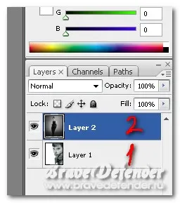 Létrehozása változó képet a Photoshop (Photoshop) Létrehozása változó képet a Photoshop