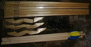 Csigás íj (a kezüket)