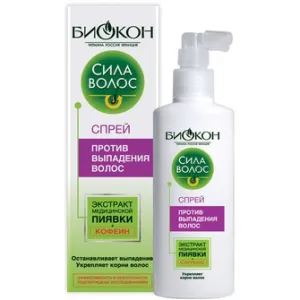 Spray hajhullás véleménye és (Biocon és más márkák (spray) Spray hajhullás véleménye és (Biocon és más márkák