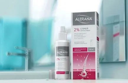 Spray „alerana” hajhullás - vélemények