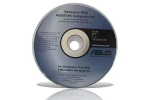 Helyreállítása Windows operációs rendszer a laptop asus cég