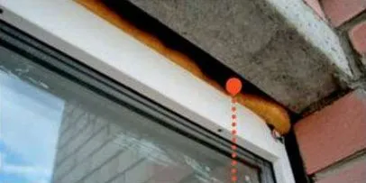 Tipikus telepítés műanyag ablakok hiba