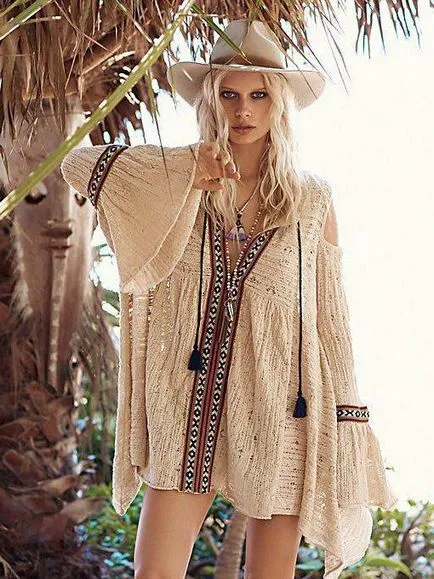 Tunica mit és mit vegyek a fő tendencia a nyár (amit egy tunikát tunika nyári, mit vegyek a nyári tunika boho stílus) Tunica mit és mit vegyek a fő tendencia a nyár