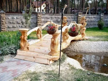Díszítő kerti kezével fotó