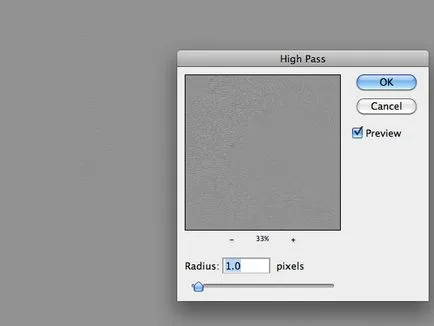 Javítani kell a élességet a képek egy szűrő „színkontraszt», photoshop fotós