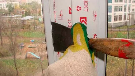 Telepítése műanyag ablakok kezük