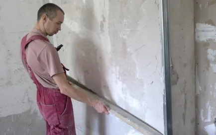 Telepítése jelzők a gipsz falak, hogyan kell telepíteni a saját kezében (set) Telepítése jelzők a gipsz falak, hogyan kell telepíteni a saját kezét