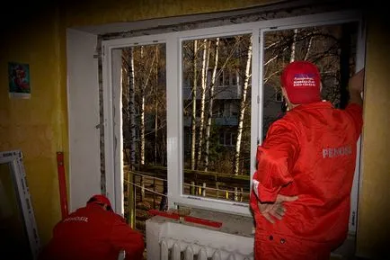 Telepítése műanyag ablak GOST 0beziank0