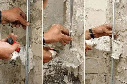 Telepítése jelzők hogyan tegye jelzők gipsz falak (videó)