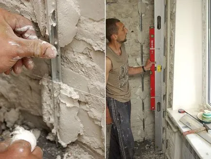 Telepítése jelzők a gipsz falak, hogyan kell telepíteni a saját kezében (set) Telepítése jelzők a gipsz falak, hogyan kell telepíteni a saját kezét