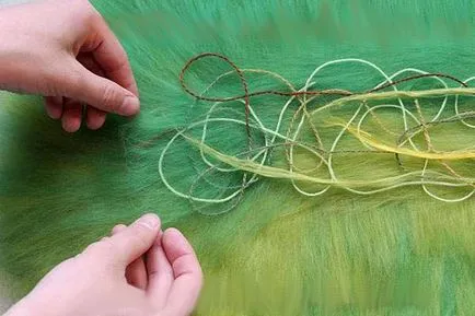 Típusai nemezelés gyapjú