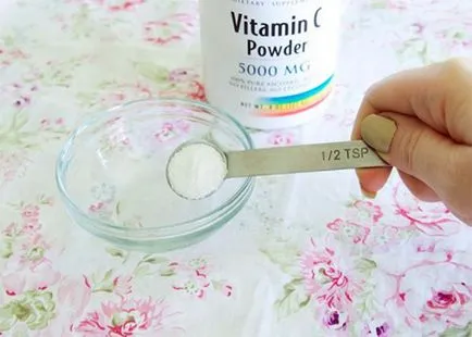 A C-vitamin a bőr ampulla