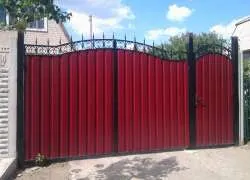 Gates hullámos összeszerelési kezével, a rajzokon (kapu profilos kezüket diagram rajz berendezés) A kapu hullámkarton kezével összeállításrajzok