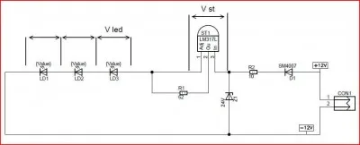 Powered LED ég, és nem égett, az áramkör-autók - kézműves autók a kezüket