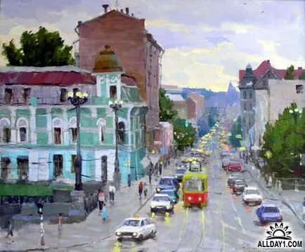300-os villamos, neotrazimchikov városkép - allday - minden a legjobb a világon a grafika és design!