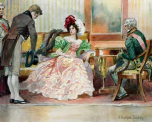7. Kérdések - Evgenii Onegine - ortodox magazin - Thomas (illusztrációk Samokish-Sudkovskogo 1908 költészet klasszikus) 7. Kérdések - Evgenii Onegine - ortodox magazin - Thomas