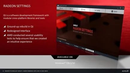 Amd elbúcsúzik a katalizátor elindított egy új szoftver platform radeon szoftver bíbor
