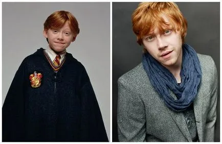 Színészek - Harry Potter - akkor és most, a színészek az első film, és pályájuk