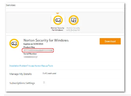 Aktiválja Norton AntiVirus származó