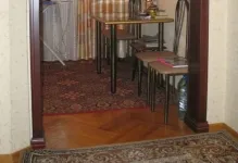 Arch a kezüket fa belső készül farostlemez, portál és ajtó