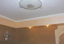 Folytonos Feszített mennyezetek szerelése matt és CLIPSO descor zökkenőmentes, legnagyobb szélessége, PVC