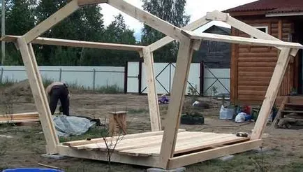 Kerti bútor, így a kezét egy fotó, rajz, Épület