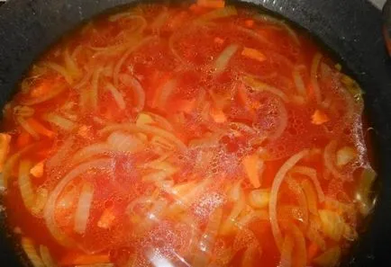 Marha Stroganoff klasszikus recept lépésről lépésre fotók
