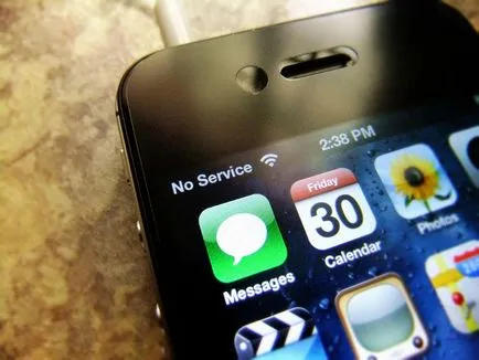 IPhone nem kapja hálózat