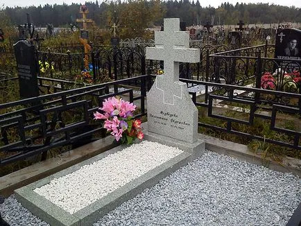 Parkosítási a temetőben