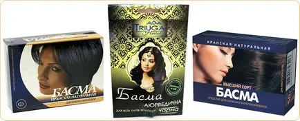 Henna haj, típusai és árnyalatai