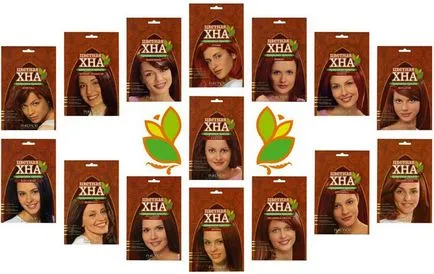 Henna haj, típusai és árnyalatai