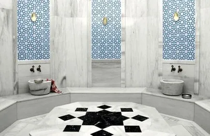 Hamam - Török fürdő előnyei és hátrányai a gőz, contra mi hamam szauna és fotó (török) Hamam - Török fürdő előnyei és hátrányai a gőz, contra mi hamam szauna és fotó
