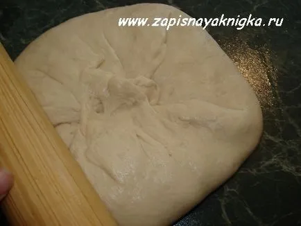 KHACHAPURI egy lépésről lépésre recept fotók sajt (KHACHAPURI recept) KHACHAPURI sajt-lépésre recept fotók