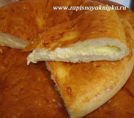 KHACHAPURI egy lépésről lépésre recept fotók sajt (KHACHAPURI) KHACHAPURI sajt-lépésre recept fotók