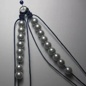 Karkötő Shamballa mester osztály szövés kettős és hármas kiegészítő