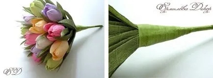 Csokor édességek tulipán mesterkurzus