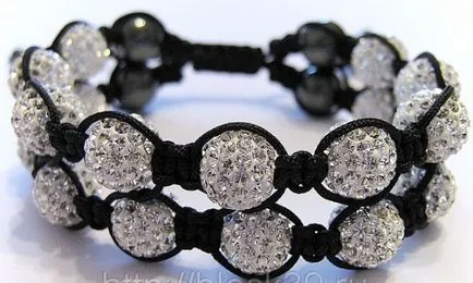 Karkötő Shamballa mester osztály szövés kettős és hármas kiegészítő