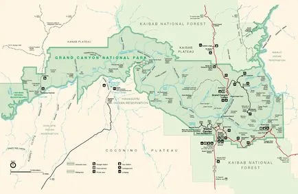 A Grand Canyon, a nagy Grand Canyon az USA-ban