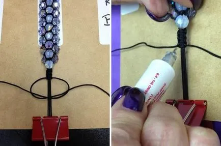 Karkötő Shamballa mester osztály szövés kettős és hármas kiegészítő