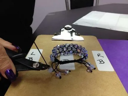 Karkötő Shamballa mester osztály szövés kettős és hármas kiegészítő