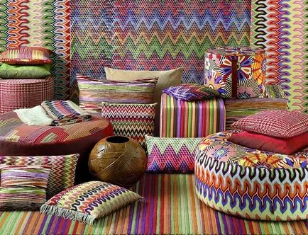 Brand Missoni - cakk minták, képek és történelem (Missoni) Brand Missoni - cakk minták, képek és történelem