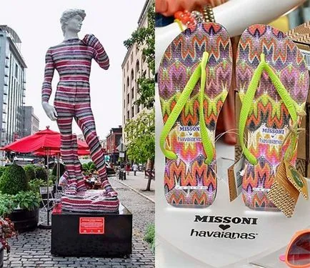 Brand Missoni - cakk minták, fotók és a történelem (márka) Brand Missoni - cakk minták, képek és történelem