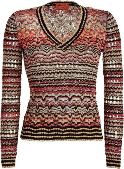 Brand Missoni - cakk minták, képek és történelem (cikcakk) Brand Missoni - cakk minták, képek és történelem