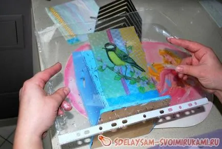 Teaház „a technika decoupage, mesterkurzus saját kezűleg