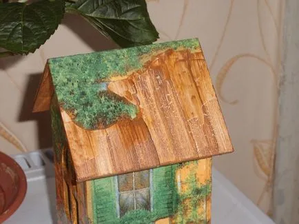 decoupage teaház