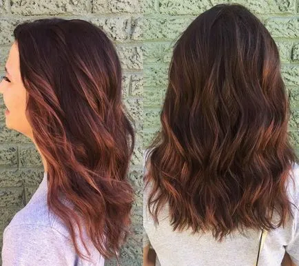 Hair Color mahagóni - hogyan kell festeni és színező ötletek 20 (fa) Hair Color mahagóni - hogyan kell festeni, és színezés 20 ötletek