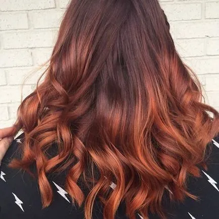 Hair Color mahagóni - hogyan kell festeni és színező ötletek 20 (piros) Hair Color mahagóni - hogyan kell festeni, és színezés 20 ötletek