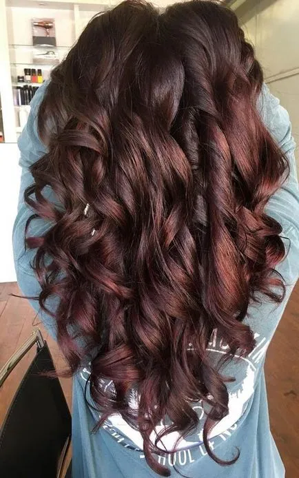 Hair Color mahagóni - hogyan kell festeni és színező 20 ötletek (színes) Hair Color mahagóni - hogyan kell festeni, és színezés 20 ötletek